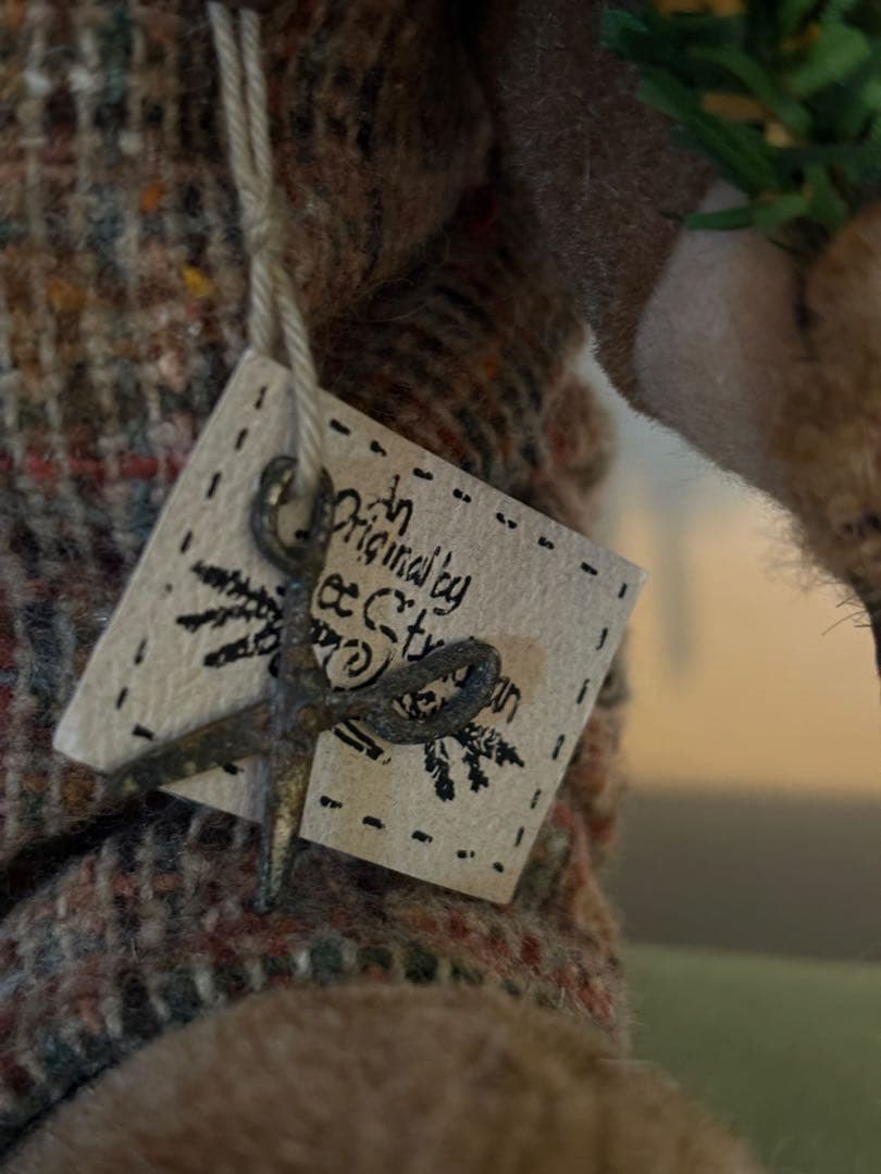 アメリカ　アーティストベア作品　クリスマス