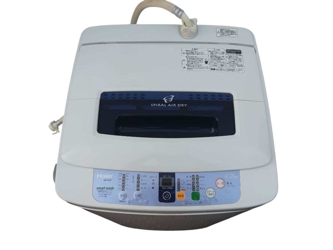 【分解清掃済】Haier 2013年製 4.2㎏ 全自動洗濯機 JW-K42F