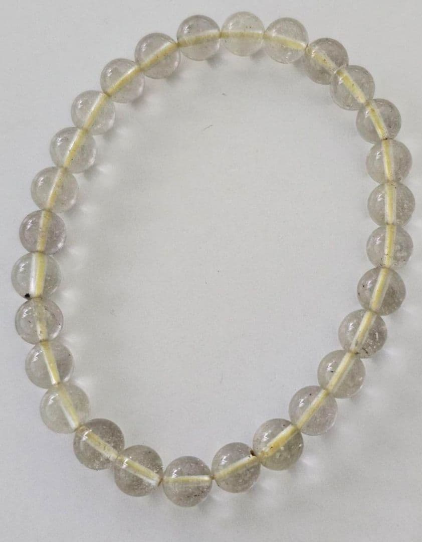 ⭐高品質⭐希少⭐リビアングラスブレスレット 7㎜