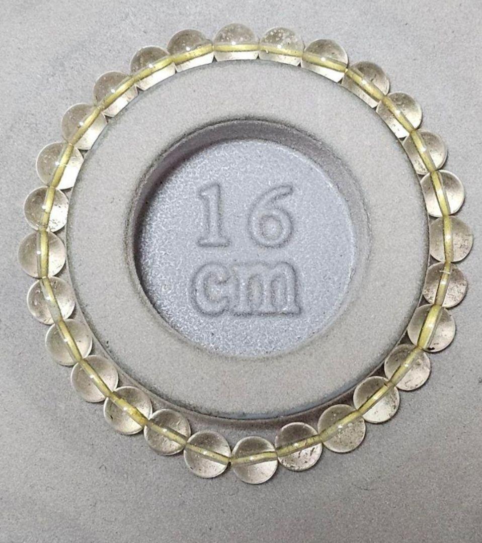 ⭐高品質⭐希少⭐リビアングラスブレスレット 7㎜