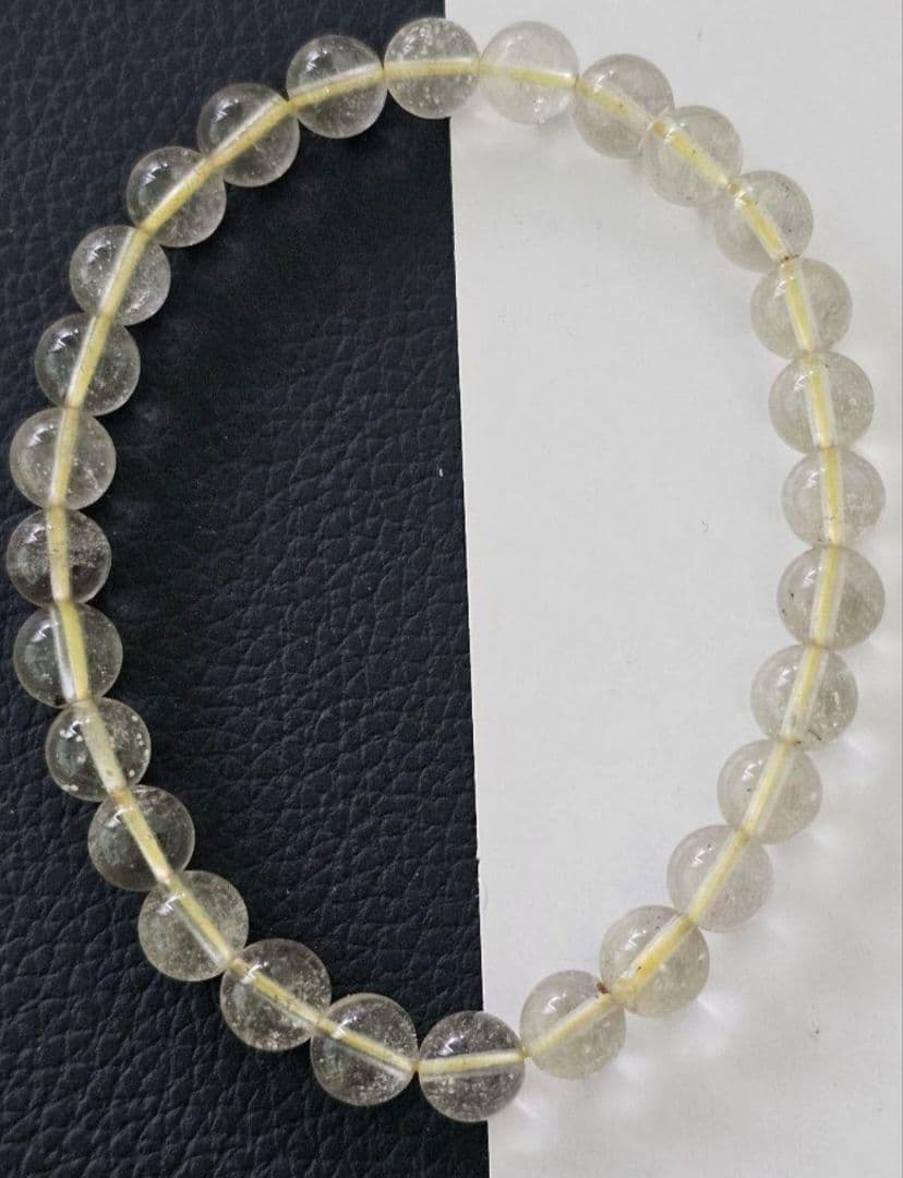 ⭐高品質⭐希少⭐リビアングラスブレスレット 7㎜