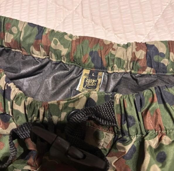 戦人 鎧 迷彩 レインウェアー 鎧 ゴアテックス 自衛隊 戦闘服