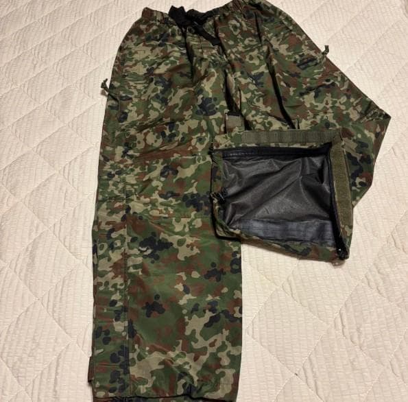 戦人 鎧 迷彩 レインウェアー 鎧 ゴアテックス 自衛隊 戦闘服