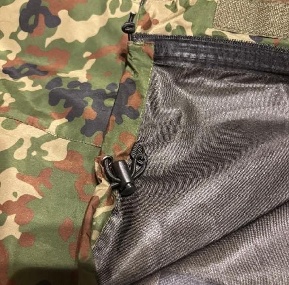 戦人 鎧 迷彩 レインウェアー 鎧 ゴアテックス 自衛隊 戦闘服