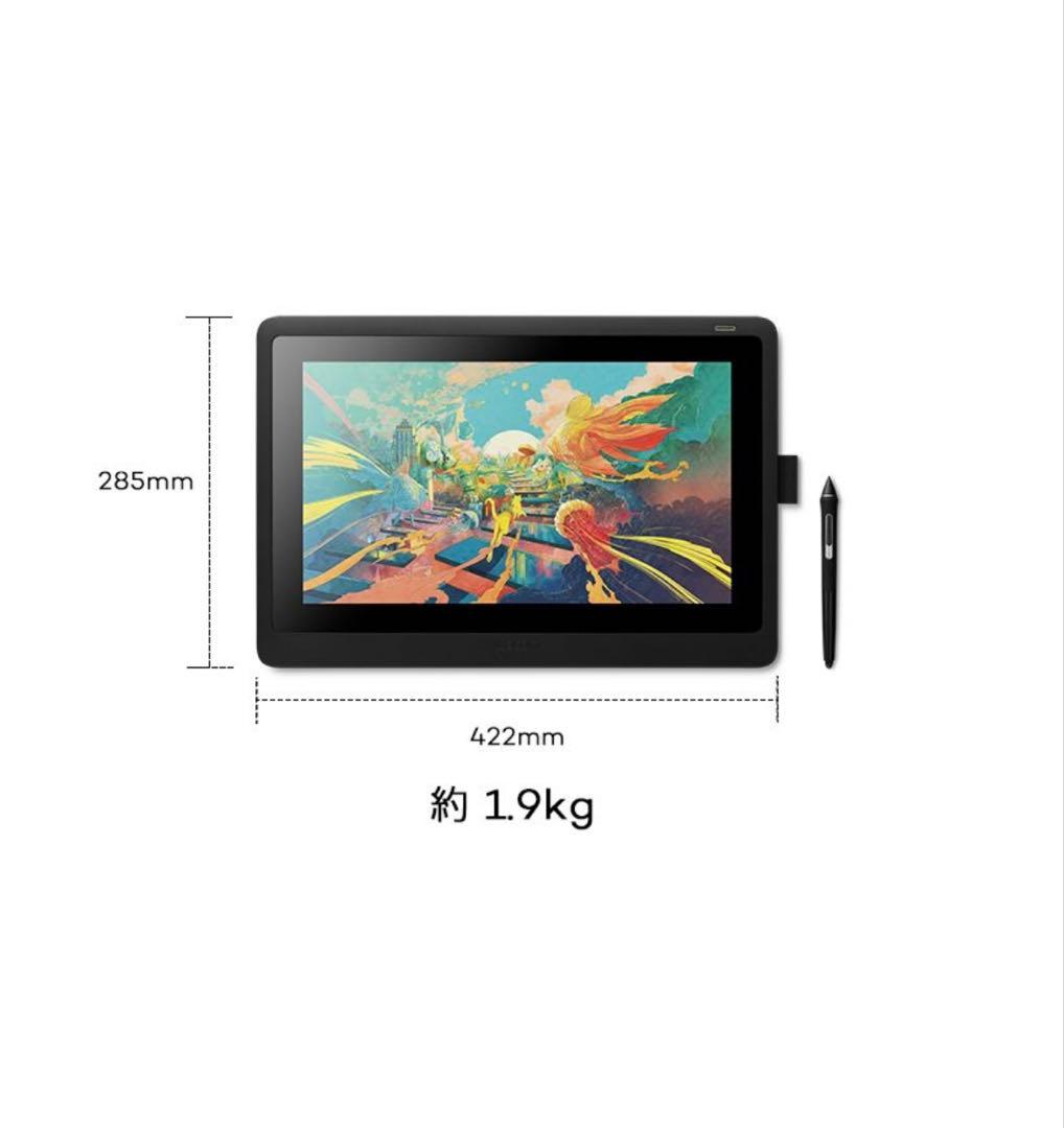 【ほぼ新品】新年セールWacom 大型ディスプレイフィルムペンタブレット