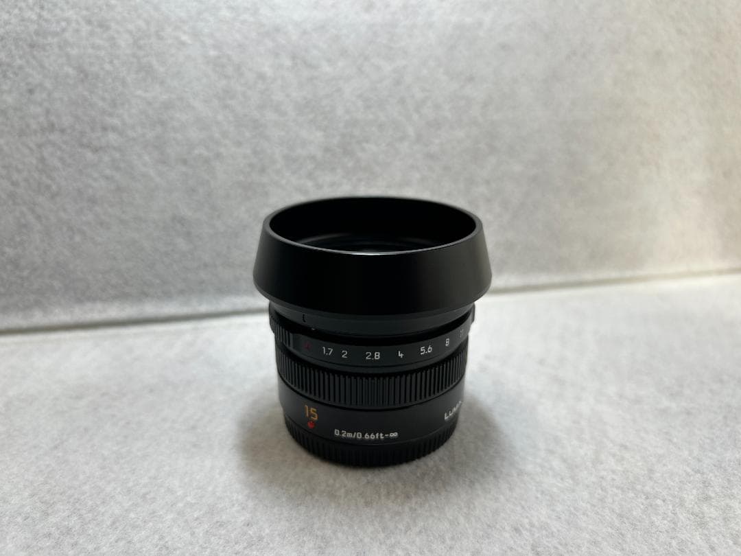 Panasonic SUMMILUX15mm/F1.7H-X015　レンズ
