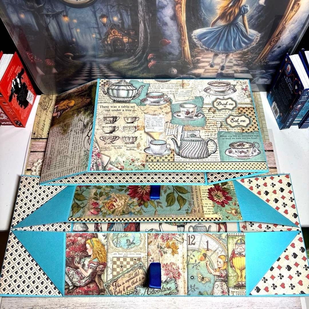 ３１５【新型】スタンペリア アリスおすそ分け引き出し付き収納ボックス２段 専用♡