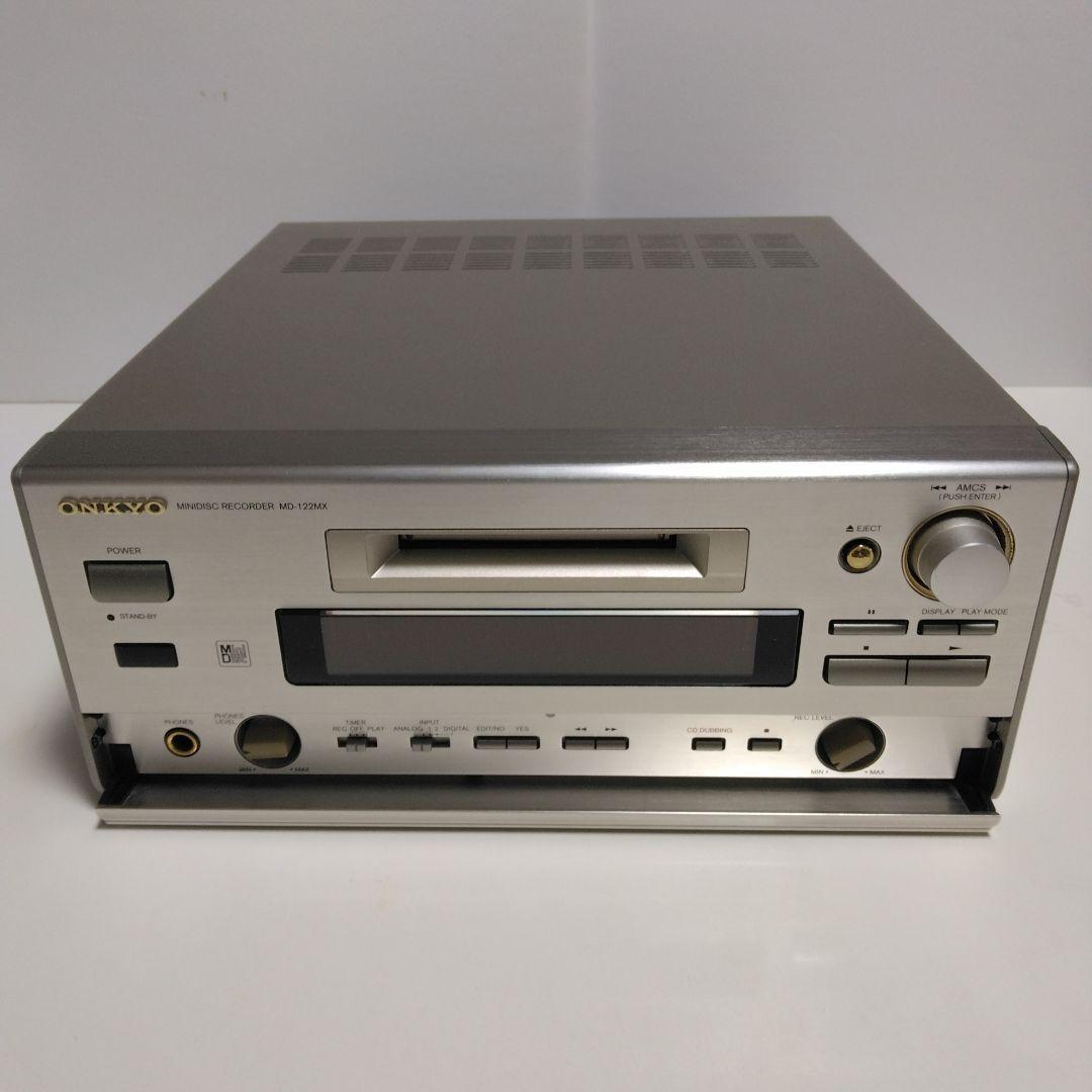 ONKYO MD-122MX MDレコーダー　【リモコン説明書あります】