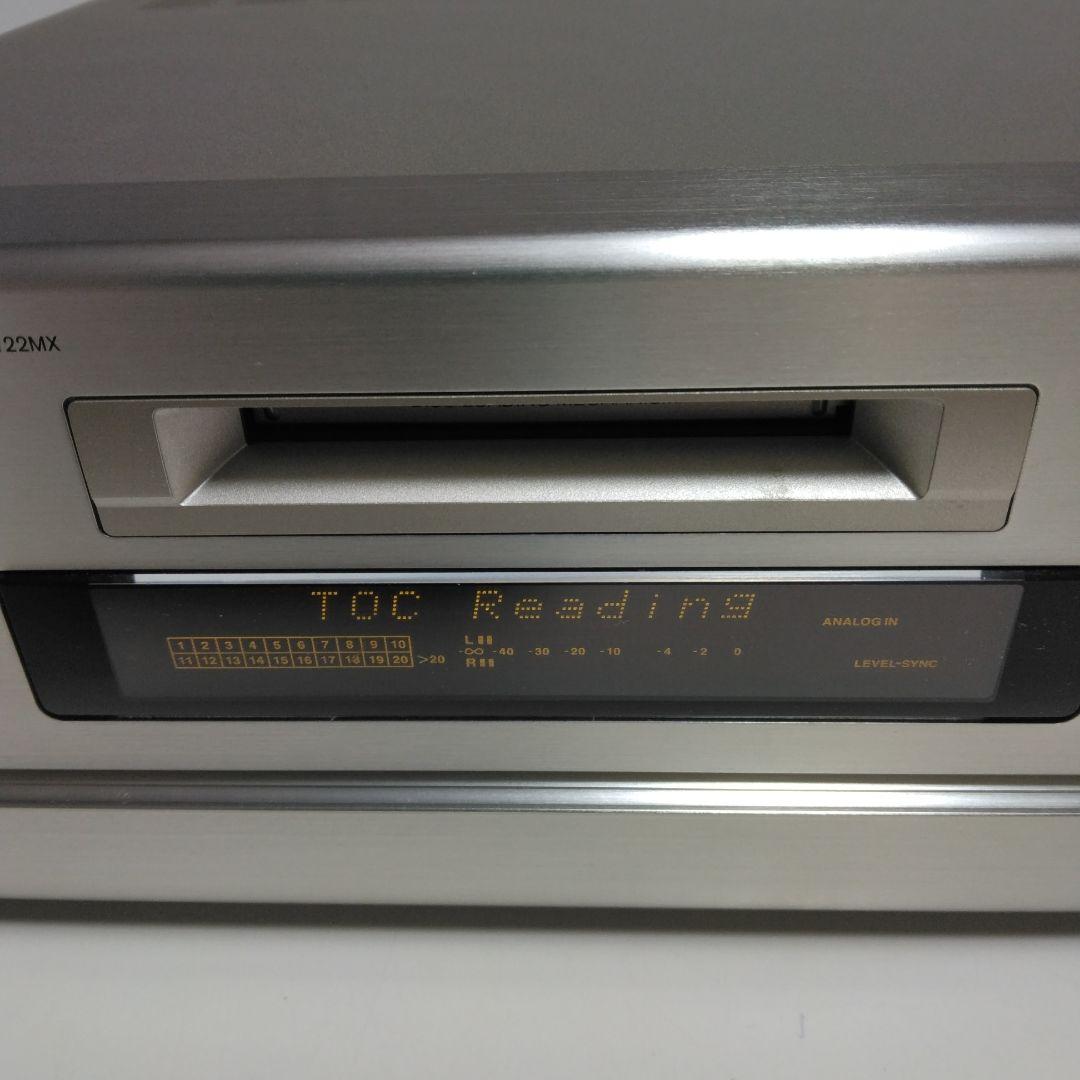 ONKYO MD-122MX MDレコーダー　【リモコン説明書あります】