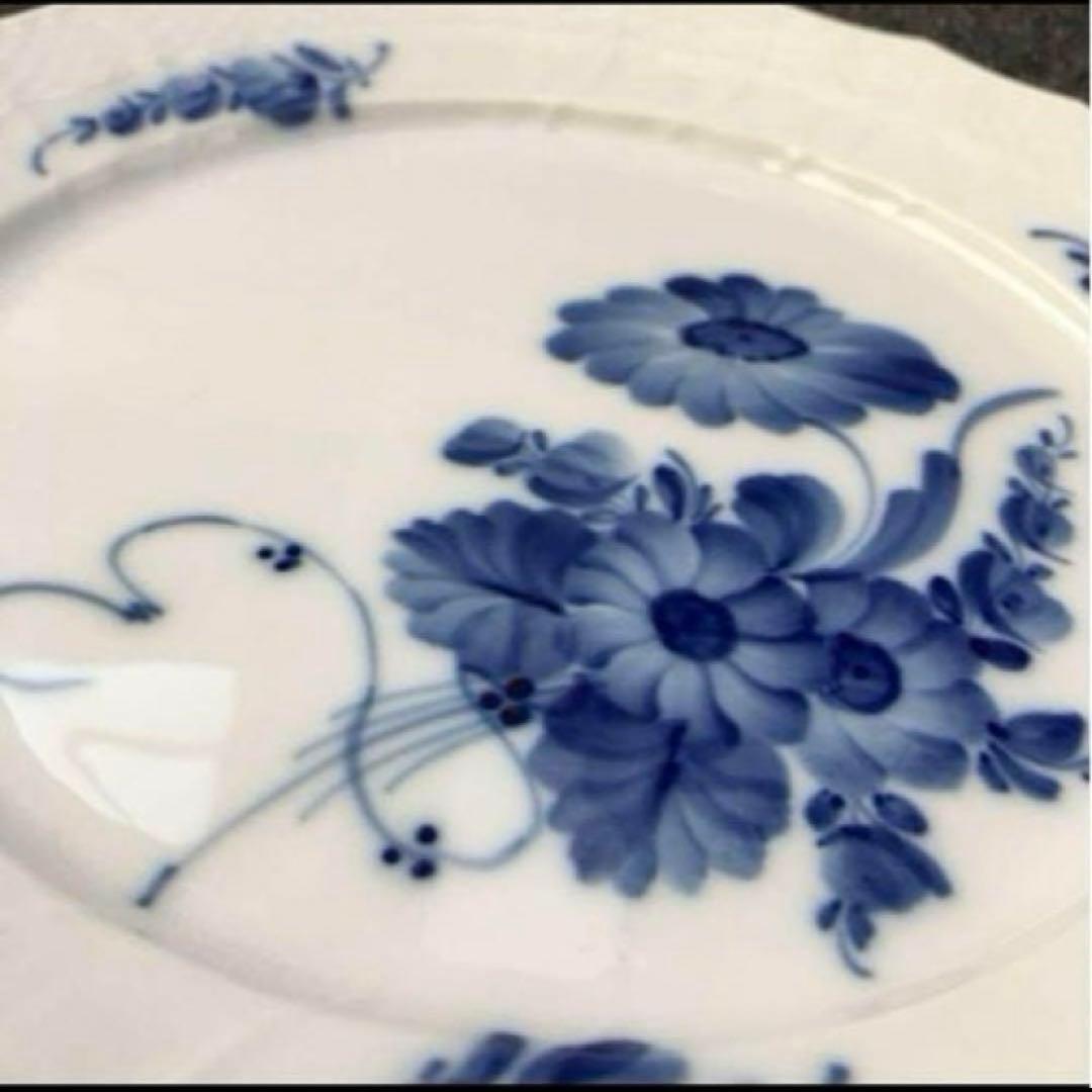 【お値下げ】ロイヤルコペンハーゲン　ブルーフラワー プレート622