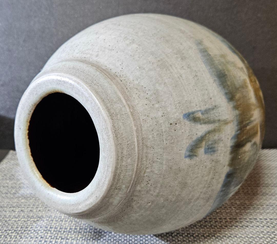 【専用ページ】【真作保証❗】文化勲章受章作家　 日本芸術院会員　楠部 彌弌 花瓶