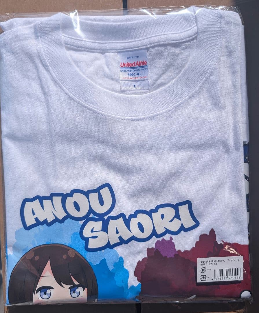 スターダム　STARDOM　安納サオリ × びわけん Tシャツ　Lサイズ