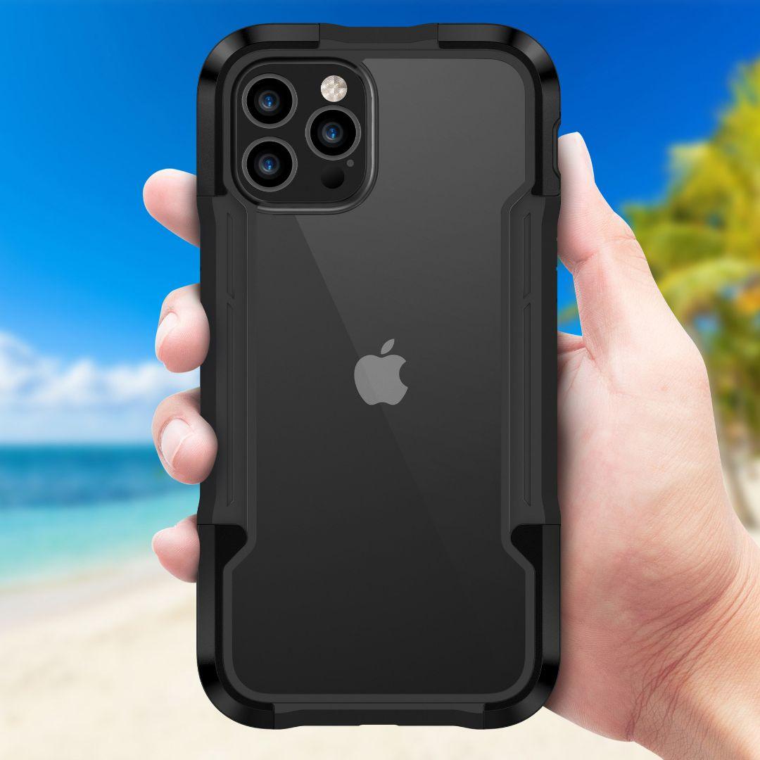 新品 iPhoneケース 四隅エアクッション 耐衝撃 SGS認証 二層構造