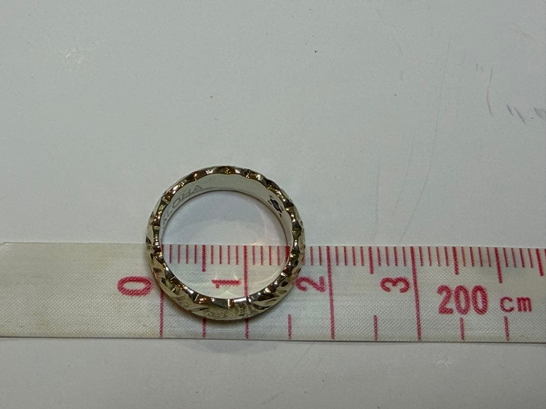 Wailea ワイレア ハワイアンジュエリー 14Kゴールド リング 指輪 6号