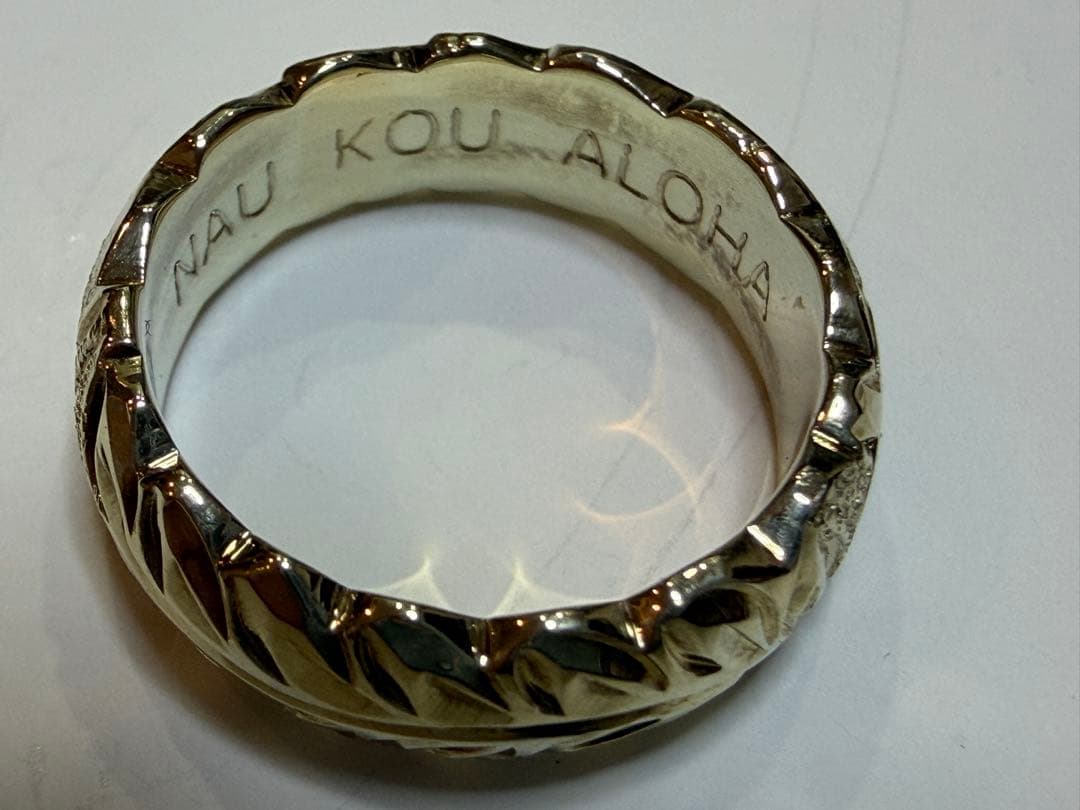 Wailea ワイレア ハワイアンジュエリー 14Kゴールド リング 指輪 6号