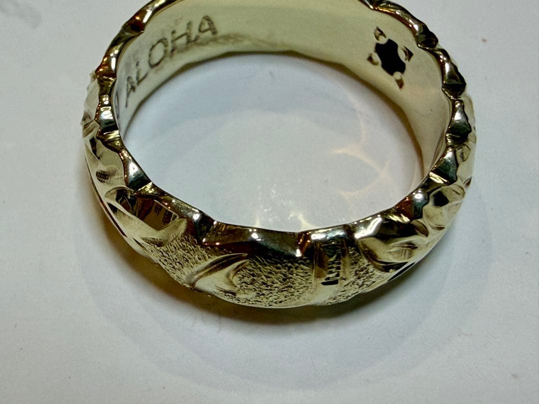 Wailea ワイレア ハワイアンジュエリー 14Kゴールド リング 指輪 6号