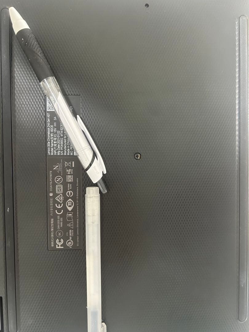 値段交渉ありLenovo Chromebook 本体 ブラック&充電器