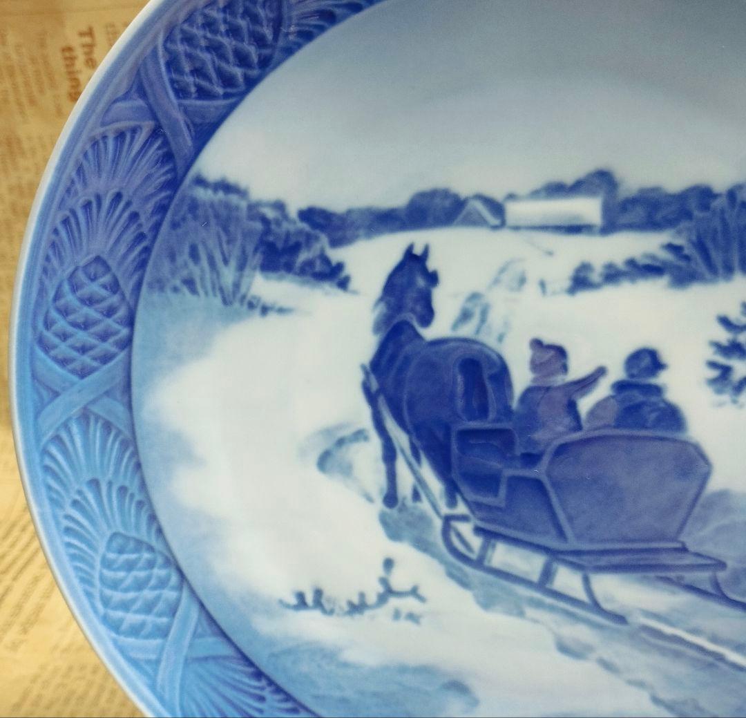 【未使用】ロイヤルコペンハーゲン　イヤープレート1964年