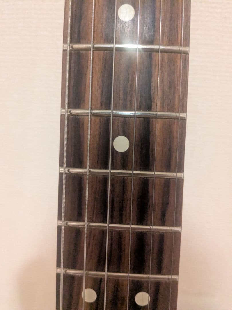 ストラトキャスターメキシコ エレキギター イエロー