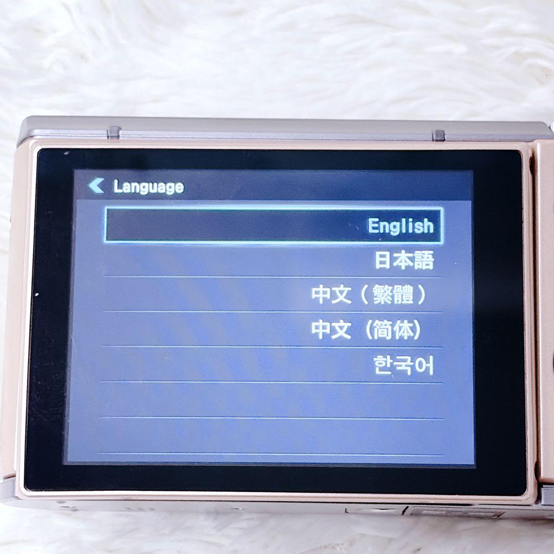 【未使用級】CASIO EXILIM EX-ZR1700 Wi-Fi搭載 自撮り