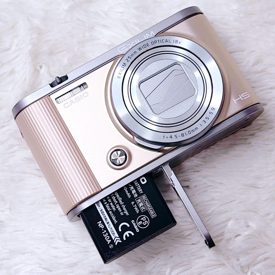 【未使用級】CASIO EXILIM EX-ZR1700 Wi-Fi搭載 自撮り
