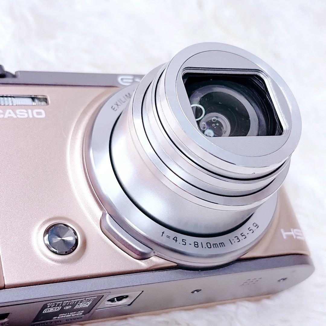 【未使用級】CASIO EXILIM EX-ZR1700 Wi-Fi搭載 自撮り