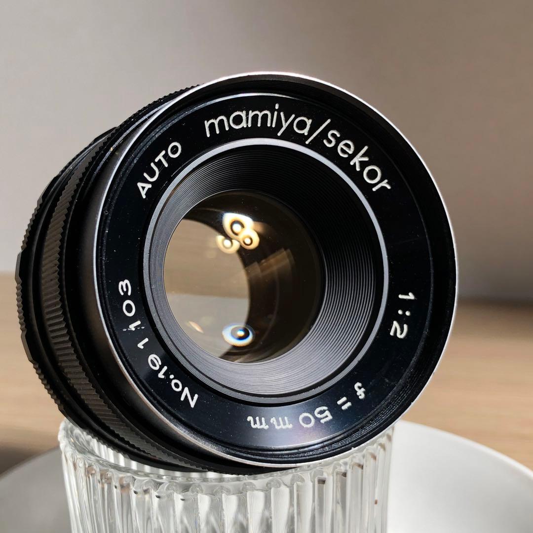 auto MAMIYA sekor 50mm f2 m42マウント