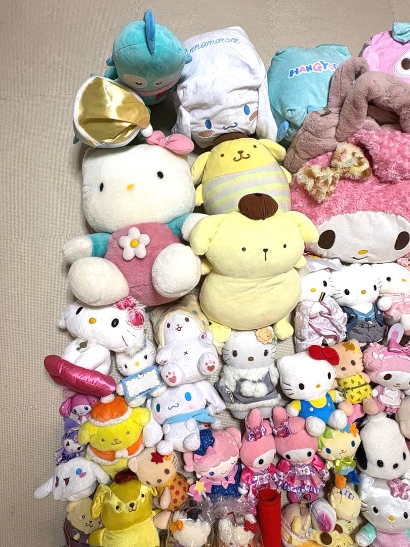 激レア！希少！サンリオ ぬいぐるみ マスコット 雑貨 大量!! まとめ売り