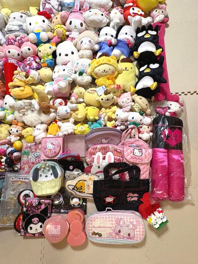 激レア！希少！サンリオ ぬいぐるみ マスコット 雑貨 大量!! まとめ売り