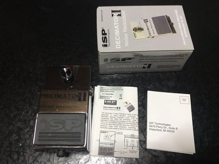 ギター isp Decimator II