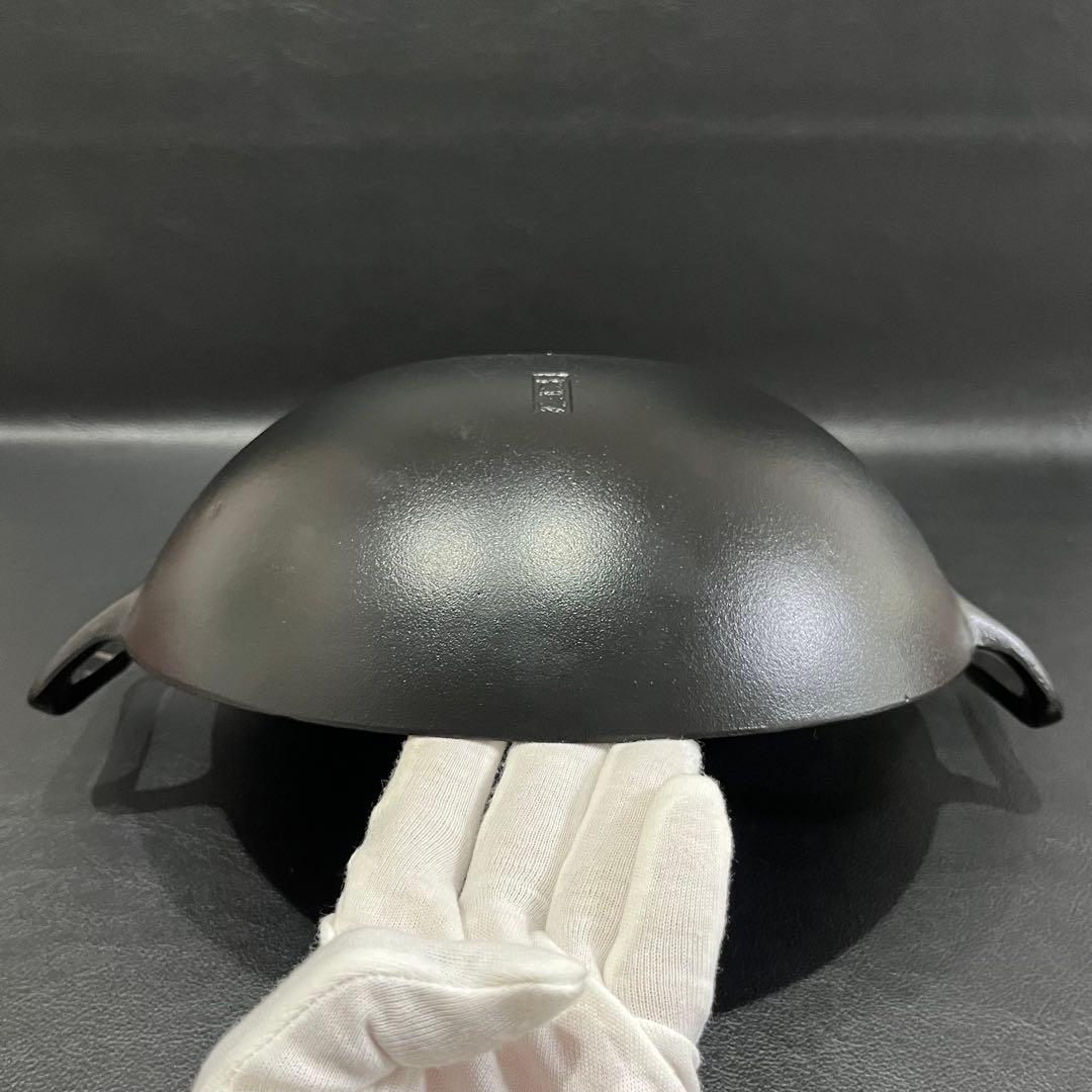 最終価格です！【未使用品】本場盛岡　南部鉄器　岩鋳　「深型中華鍋」　1点　日本製