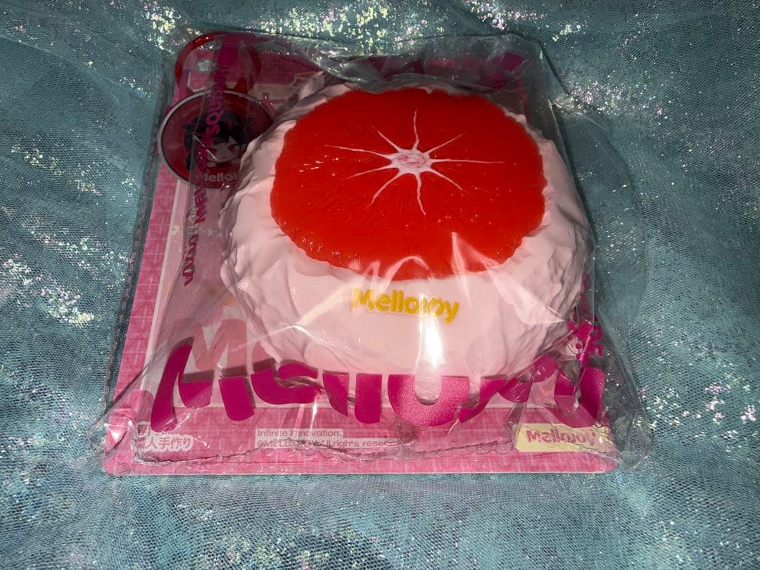 Mellojoy クリームまみれ大福シリーズ グレープフルーツ大福 ピンク丸