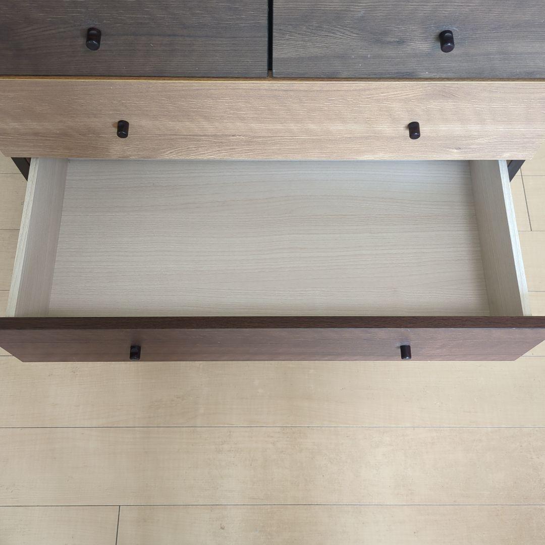 ニトリ　チェストラック　Nランダム 木製チェスト 5引き出し付き