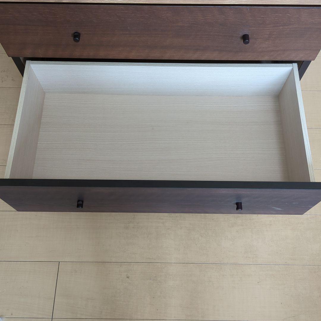 ニトリ　チェストラック　Nランダム 木製チェスト 5引き出し付き