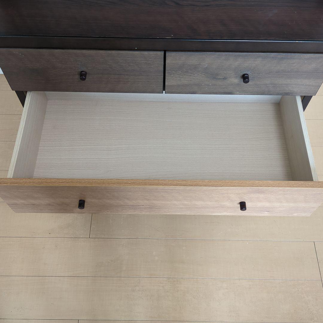 ニトリ　チェストラック　Nランダム 木製チェスト 5引き出し付き