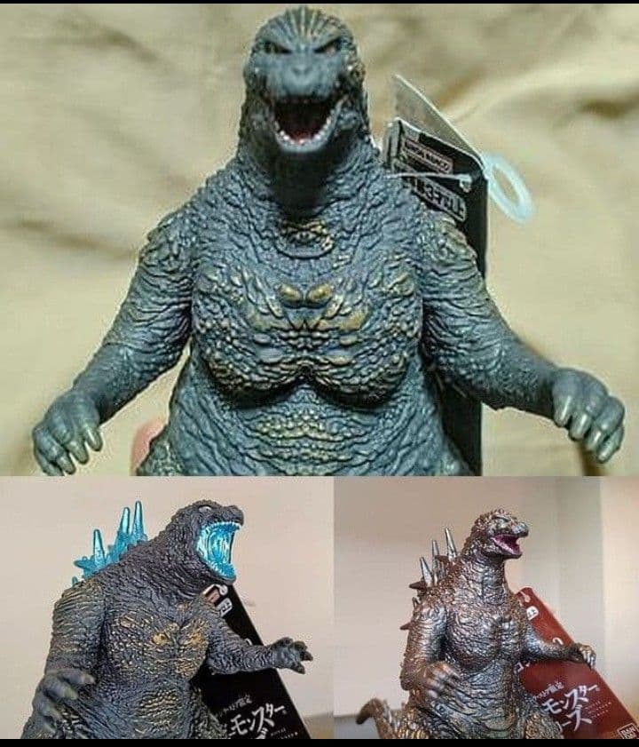 ゴジラ-1.0 2023 ムービーモンスタータグ付 3体セット
