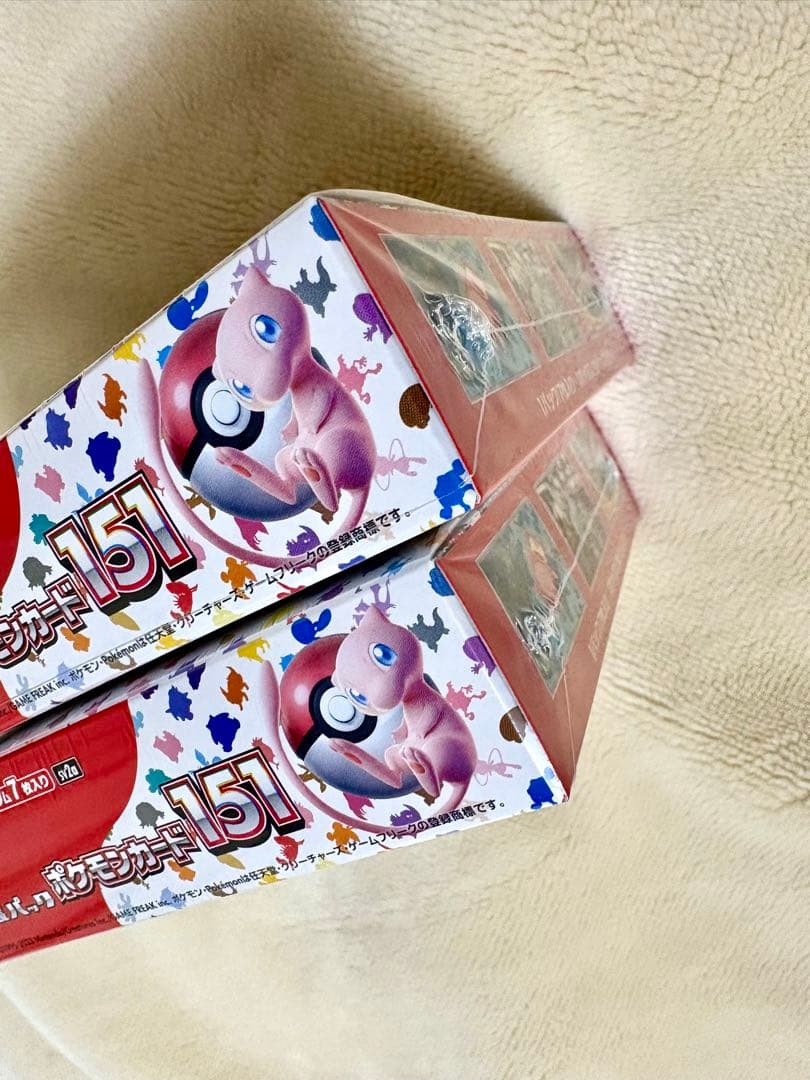 ポケモンカードゲーム151 シュリンク付き2box
