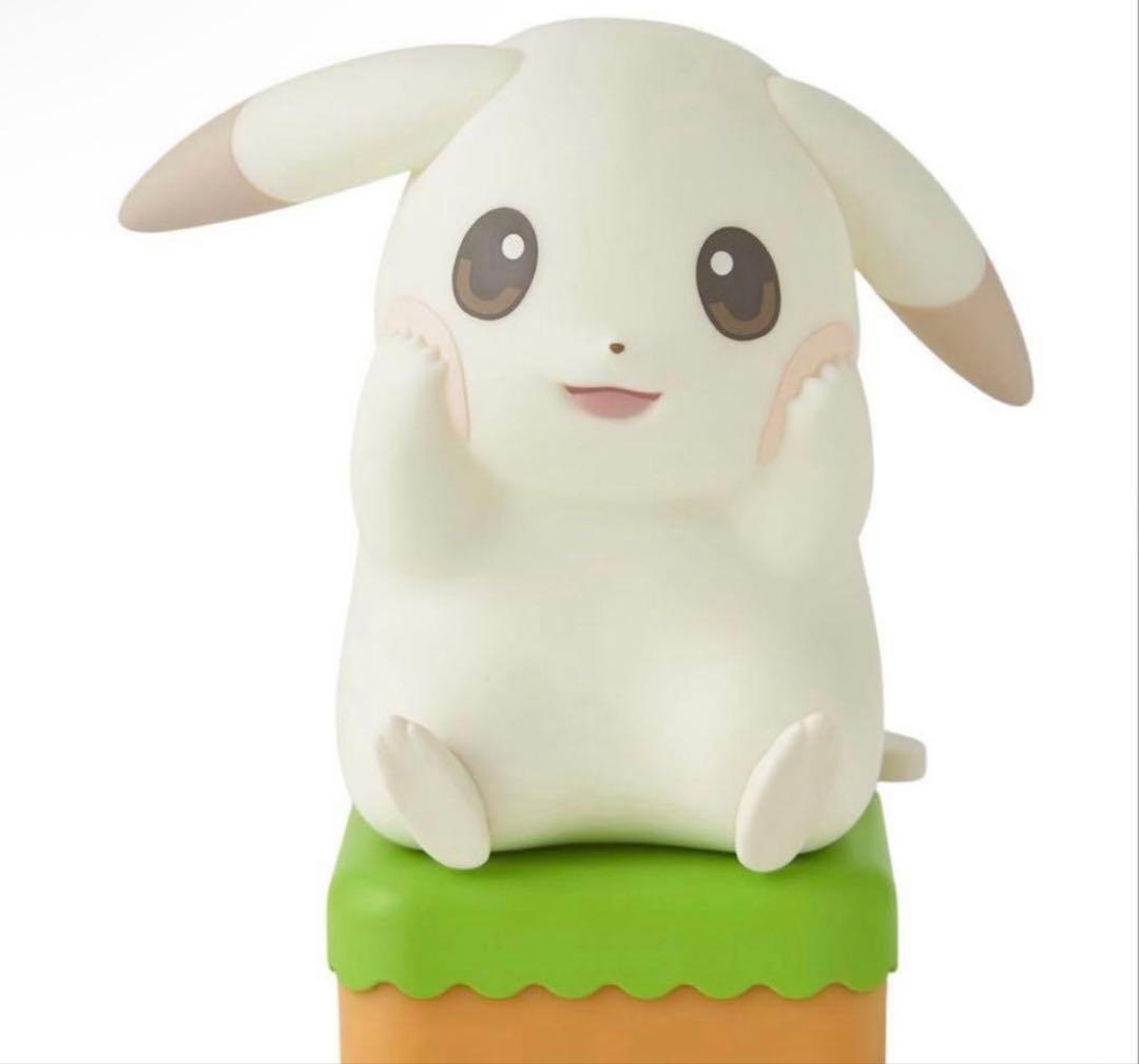 ぽこ あポケモン　うすいろピカチュウ　LEDライト・ぬいぐるみ　セット