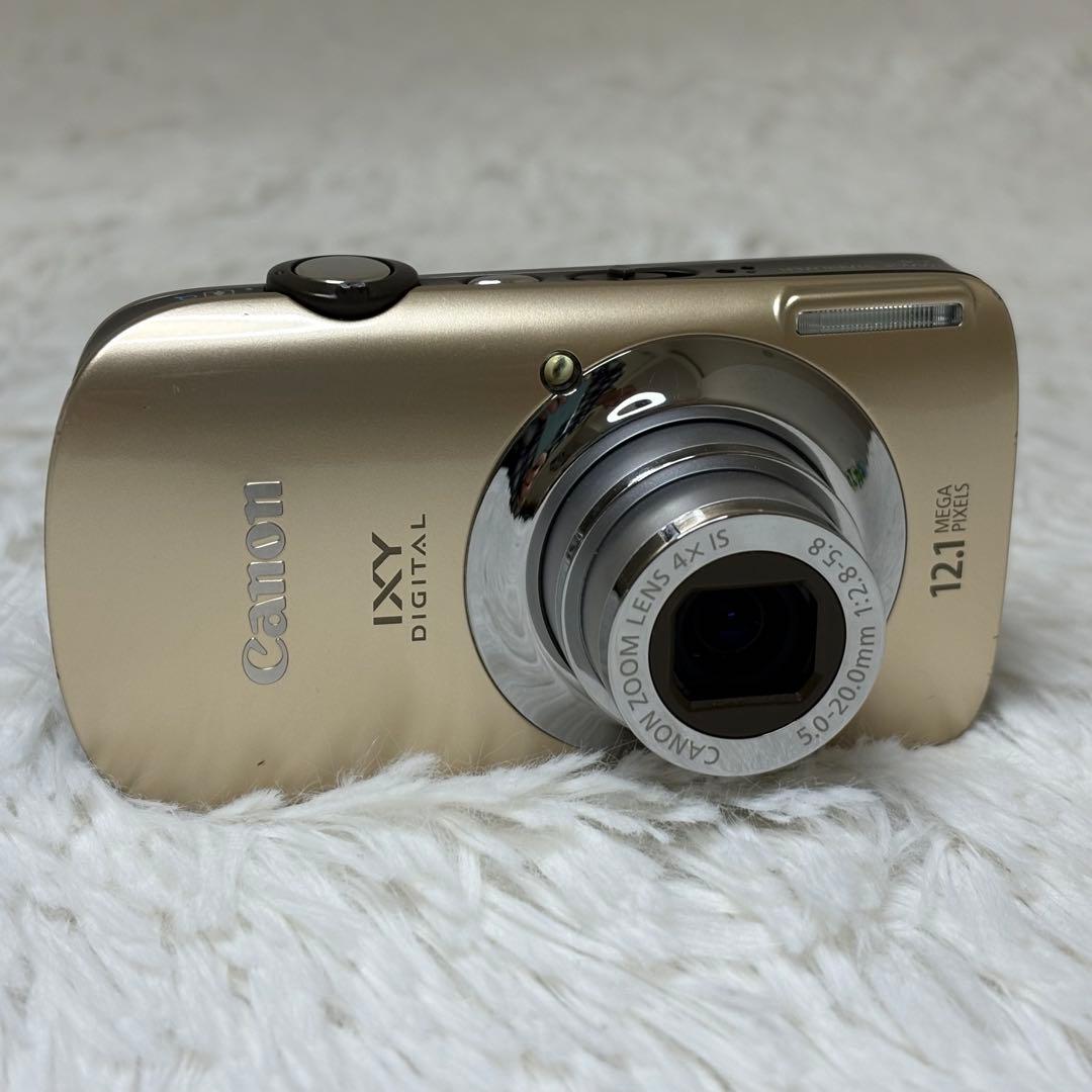 Canon カメラ　IXY 510IS PC1356 ゴールド コンデジ　訳あり