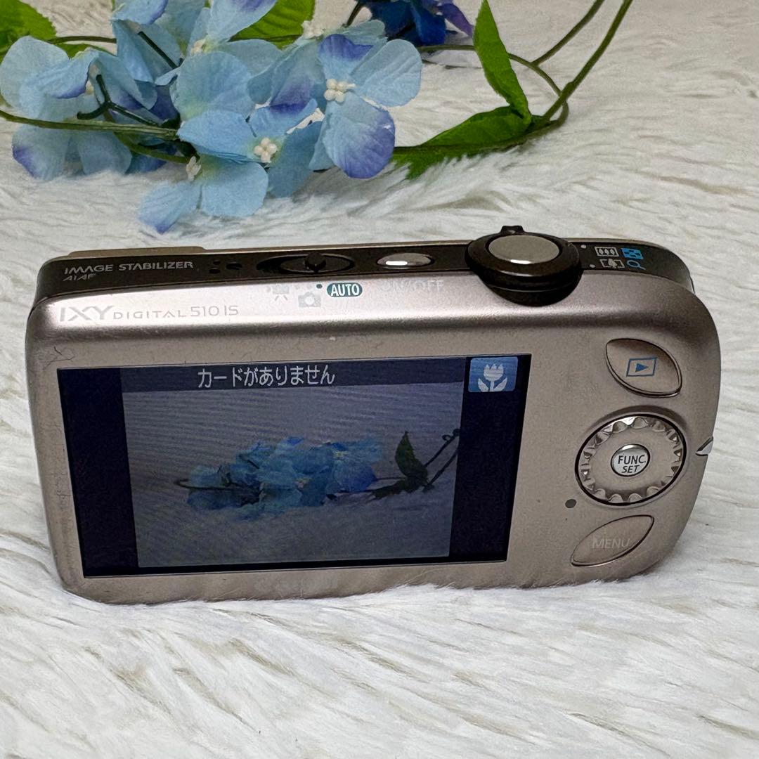 Canon カメラ　IXY 510IS PC1356 ゴールド コンデジ　訳あり