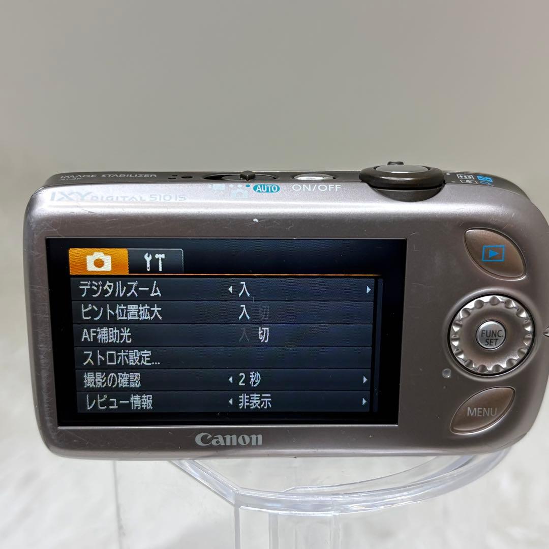 Canon カメラ　IXY 510IS PC1356 ゴールド コンデジ　訳あり