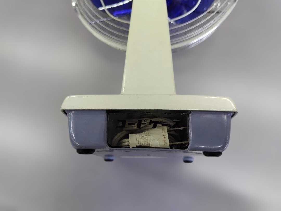 【昭和レトロ】三菱電機 卓上扇 D30-H6型 ブルー 動作品