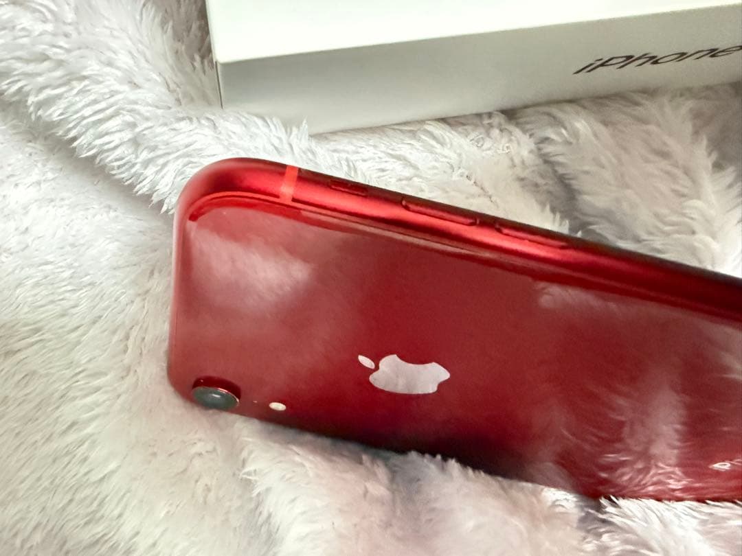 【中古、美品】iPhone XR 128GB レッド