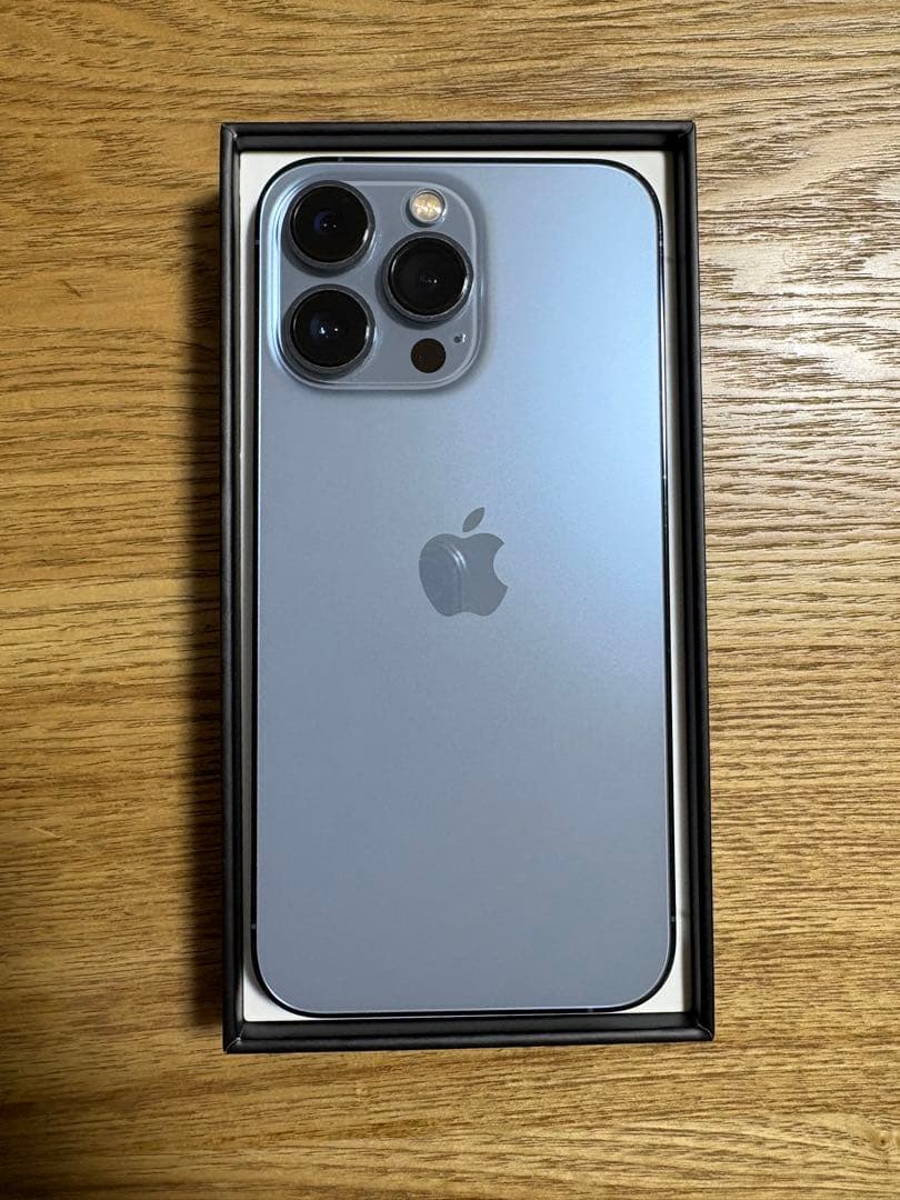 【美品】iPhone13pro simフリー　128GB シエラブルー