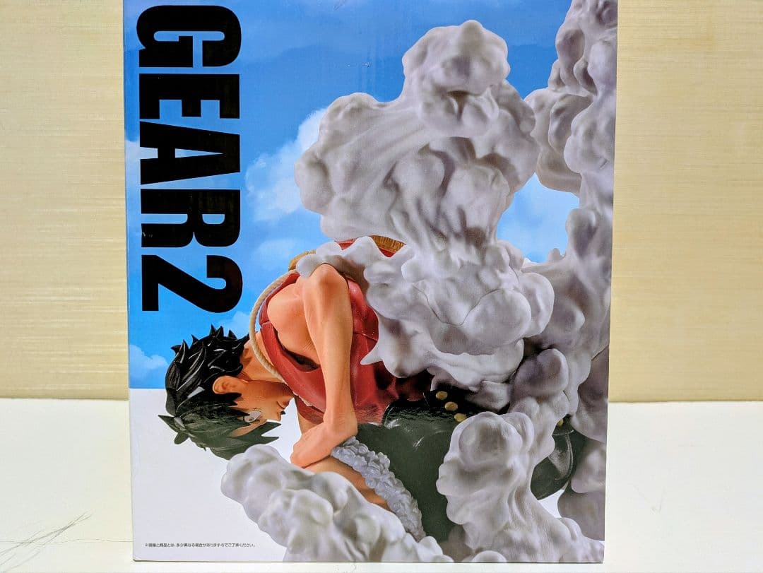 【新品未開封】ワンピース 一番くじ 海賊王への道 B賞 ルフィ ギア2