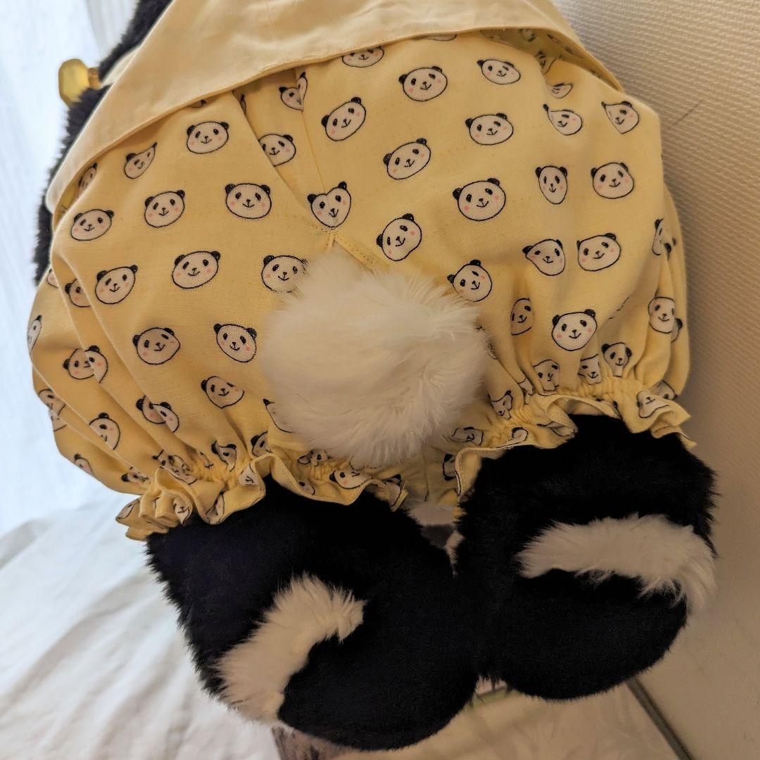 シャンシャン様♡ご確認用抱っこシャン２歳シャン♡2P＆カボパン パンダ柄C 黄