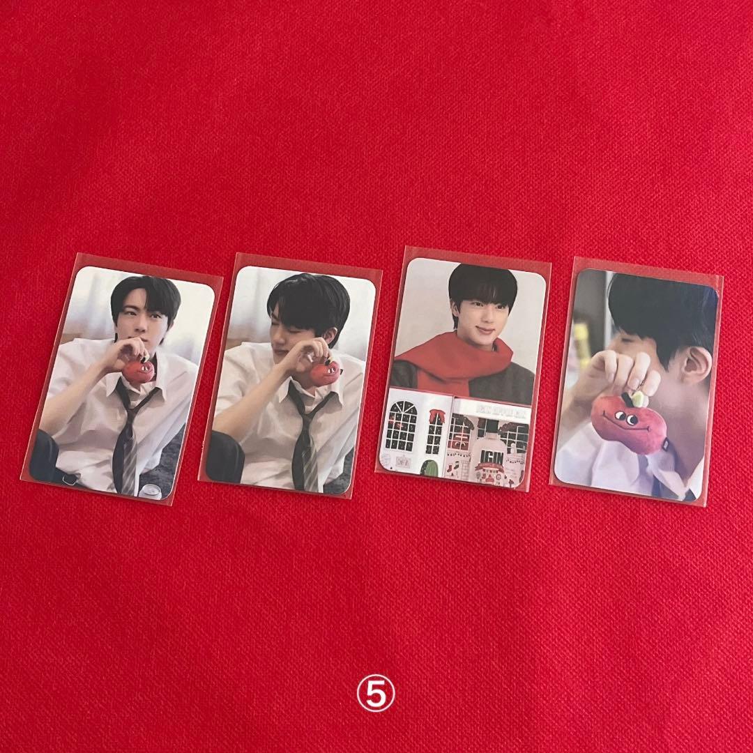 BTS ロングステッカー・ホログラム両面フォトカード等♡Jin