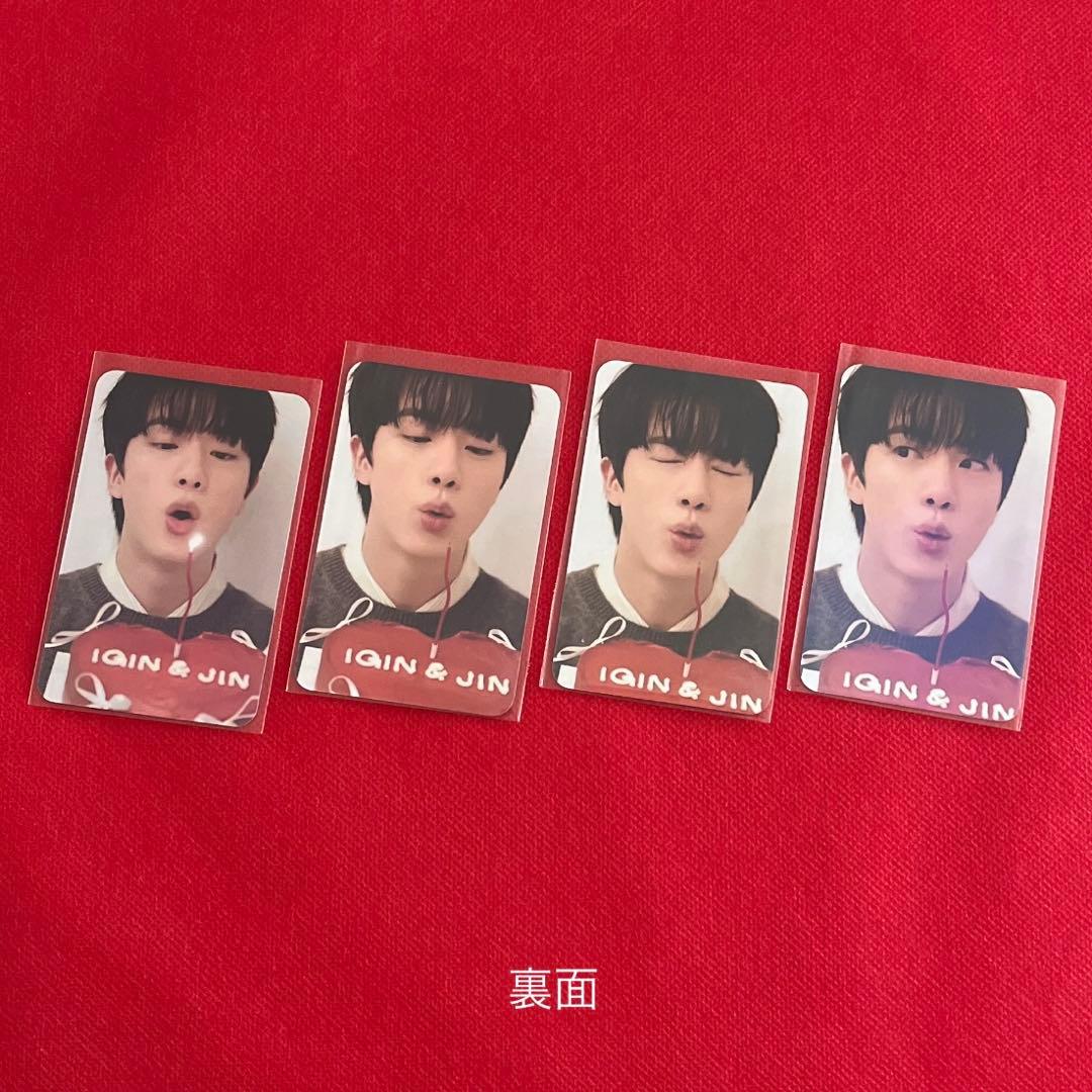 BTS ロングステッカー・ホログラム両面フォトカード等♡Jin