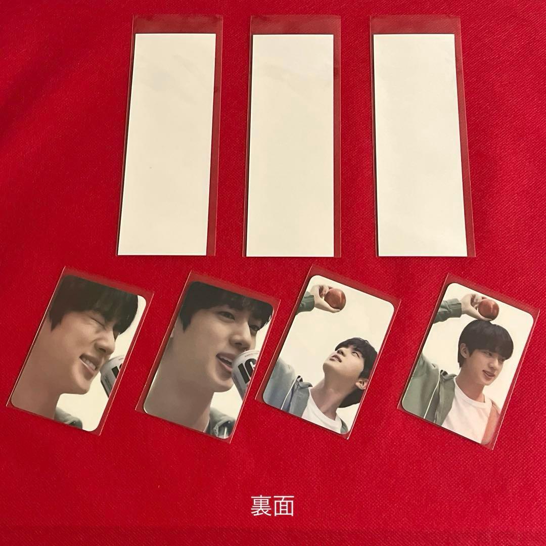 BTS ロングステッカー・ホログラム両面フォトカード等♡Jin