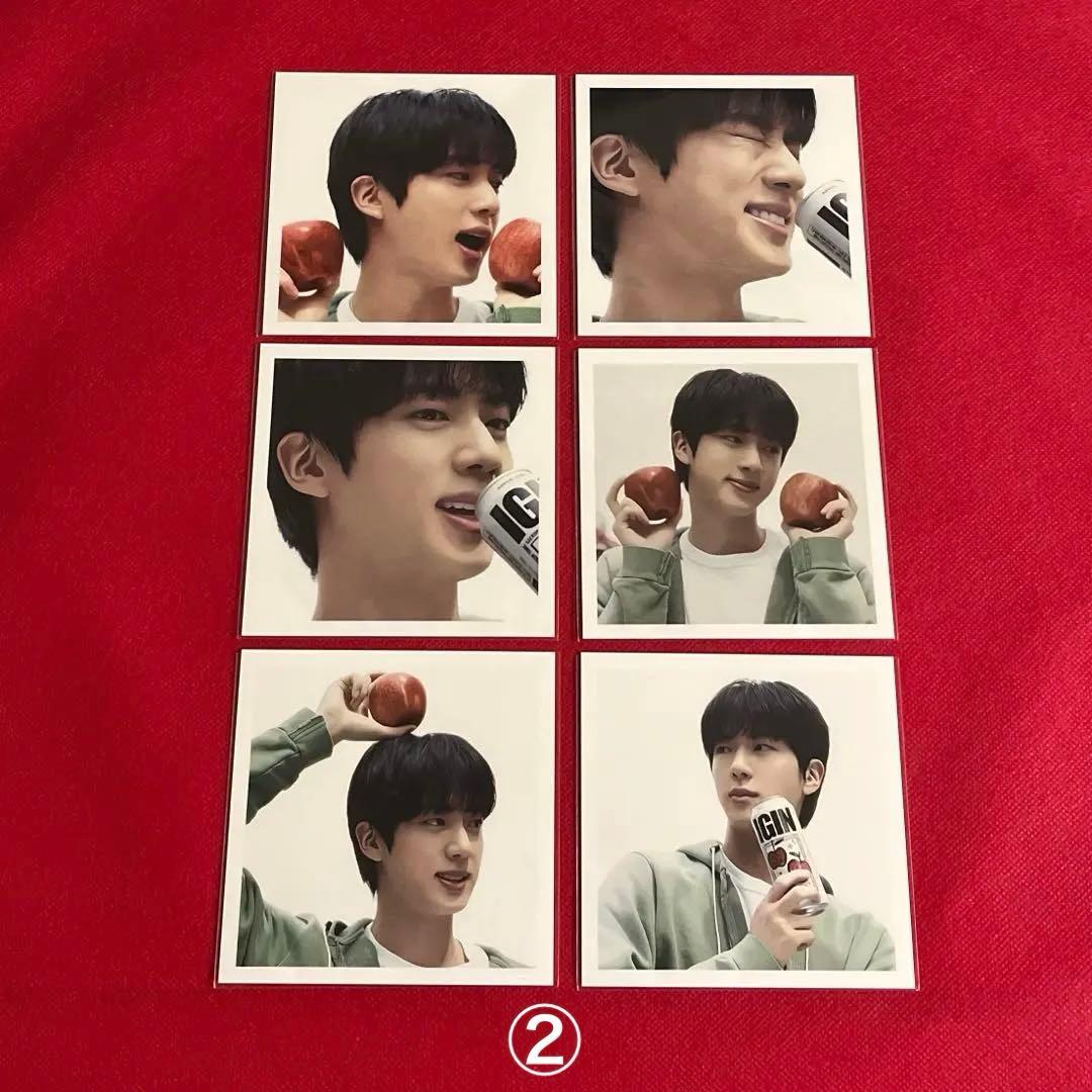 BTS ロングステッカー・ホログラム両面フォトカード等♡Jin